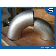 Instalación de tubería de acero inoxidable 304,316 / codo de 90 grados / codo SCH40S